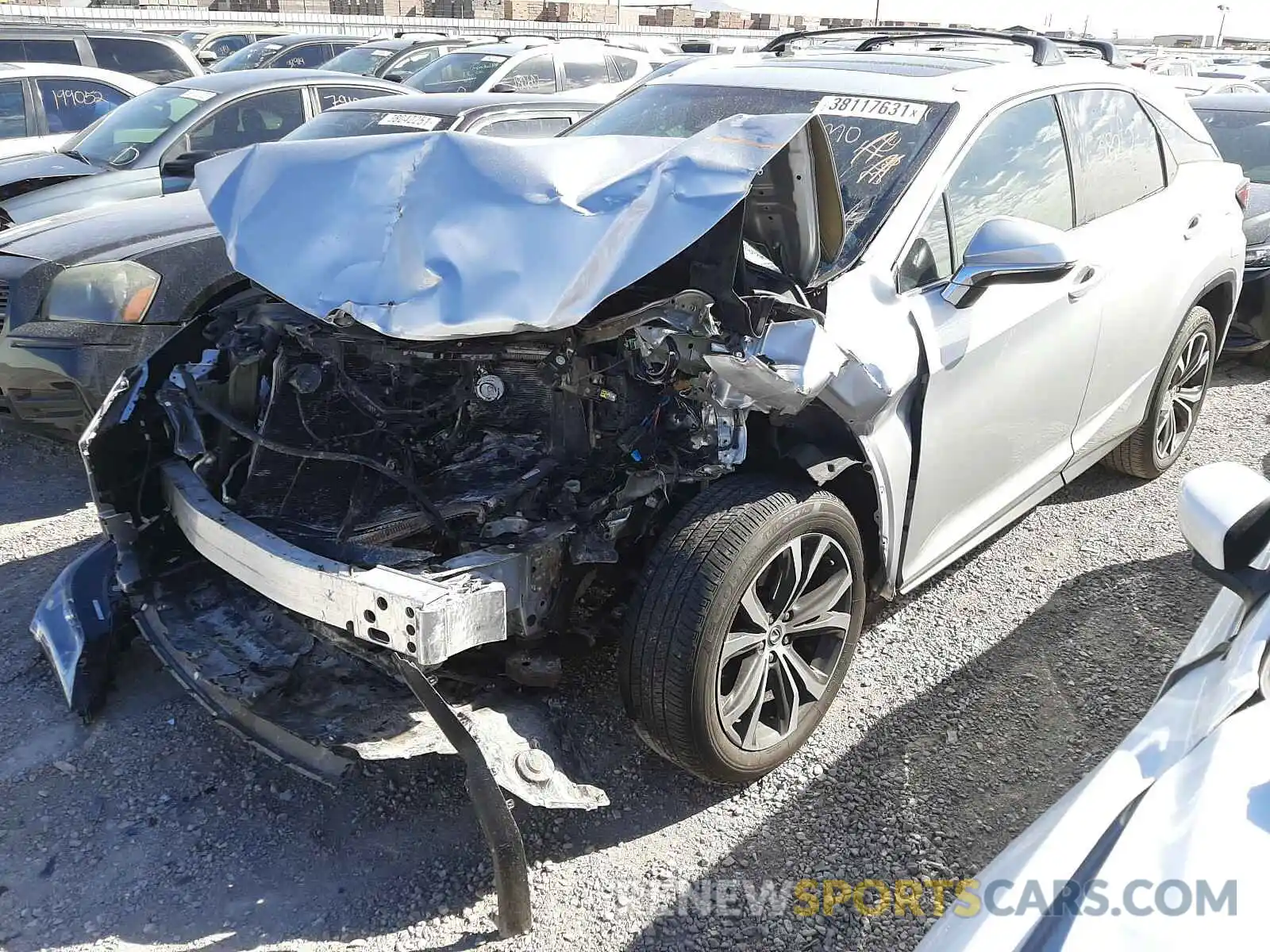 2 Photograph of a damaged car 2T2ZZMCA2KC141441 LEXUS RX350 2019