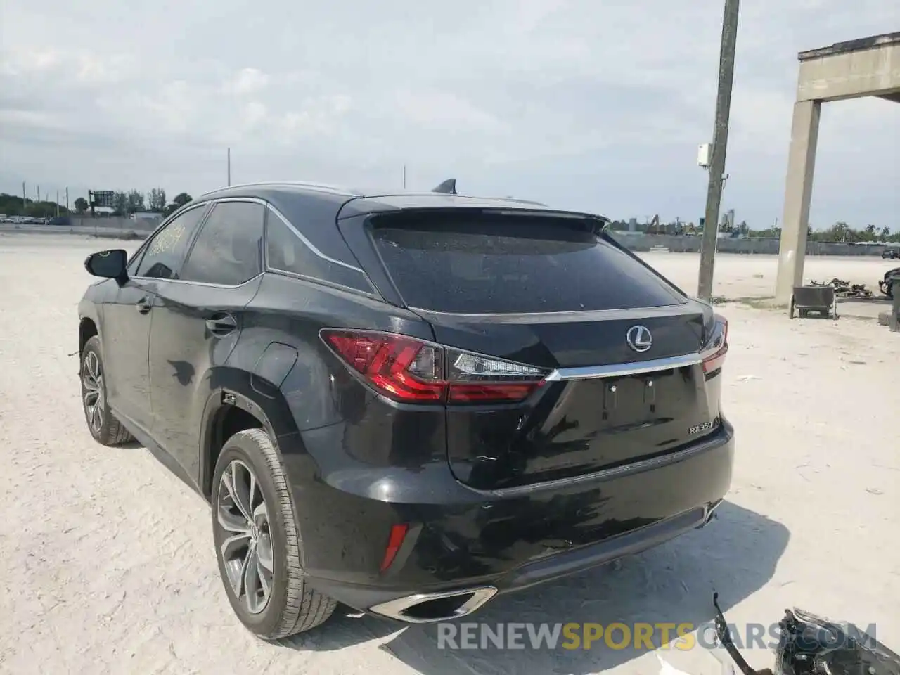 3 Photograph of a damaged car 2T2ZZMCA2KC142797 LEXUS RX350 2019