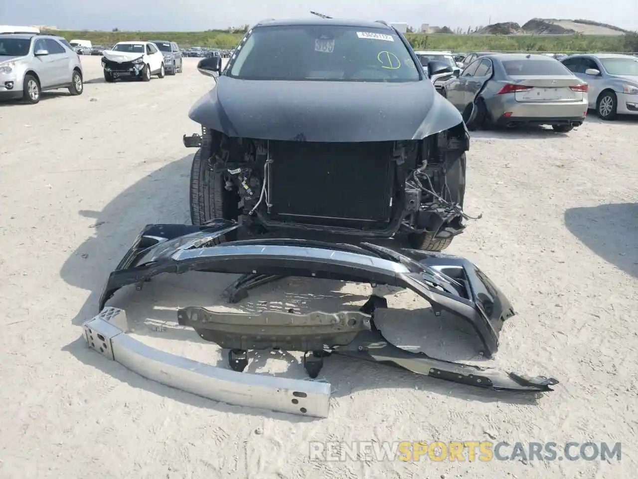 9 Photograph of a damaged car 2T2ZZMCA2KC142797 LEXUS RX350 2019