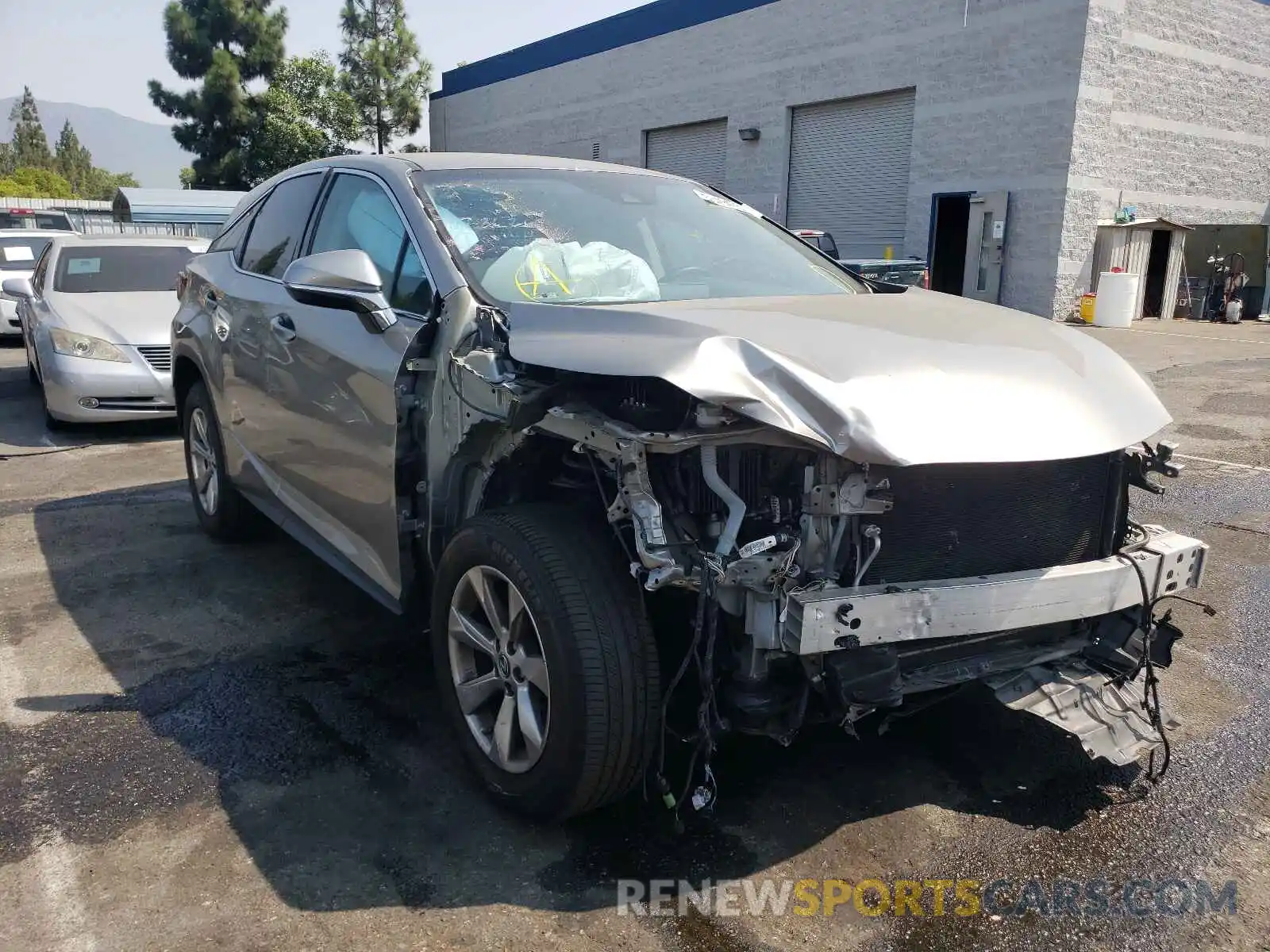 1 Photograph of a damaged car 2T2ZZMCA2KC143478 LEXUS RX350 2019