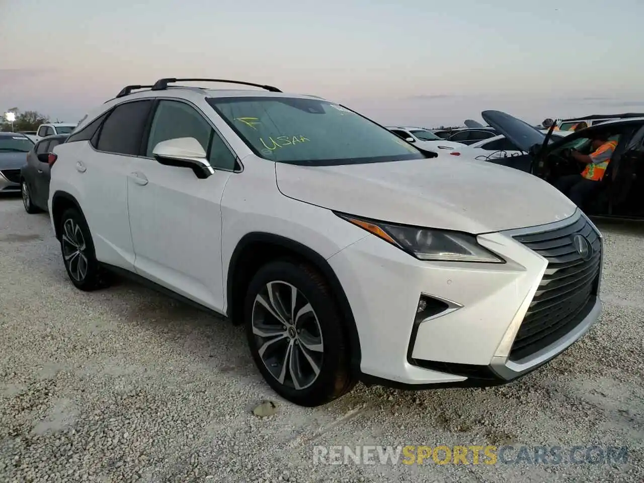 1 Photograph of a damaged car 2T2ZZMCA2KC144517 LEXUS RX350 2019