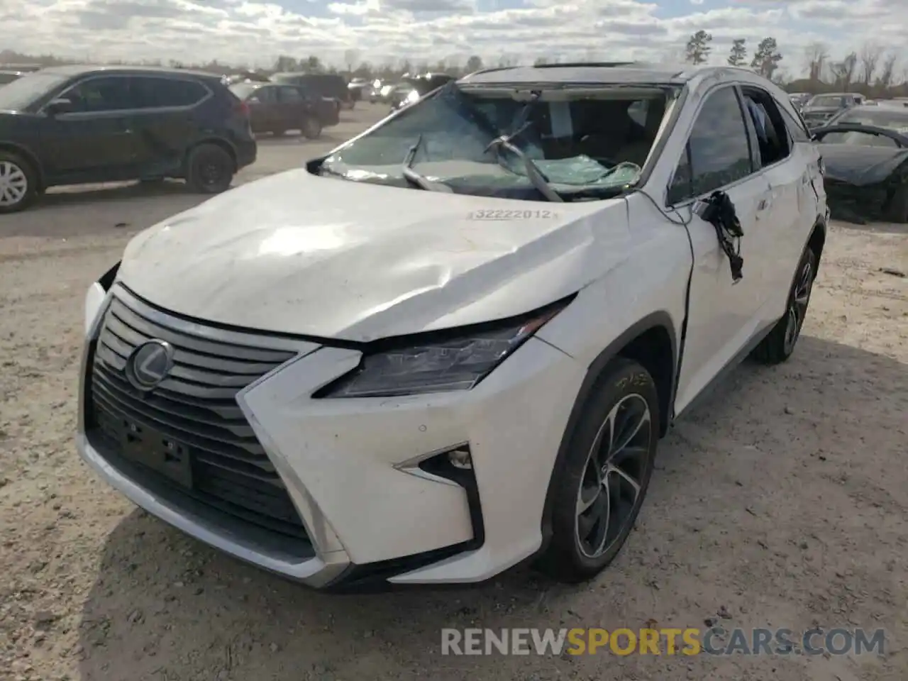 2 Photograph of a damaged car 2T2ZZMCA2KC150074 LEXUS RX350 2019