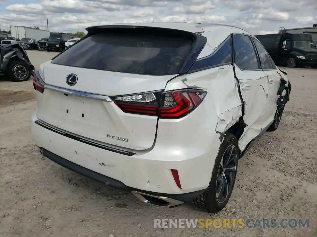 4 Photograph of a damaged car 2T2ZZMCA2KC150074 LEXUS RX350 2019