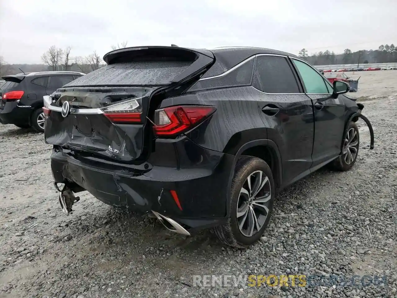 4 Photograph of a damaged car 2T2ZZMCA2KC150303 LEXUS RX350 2019