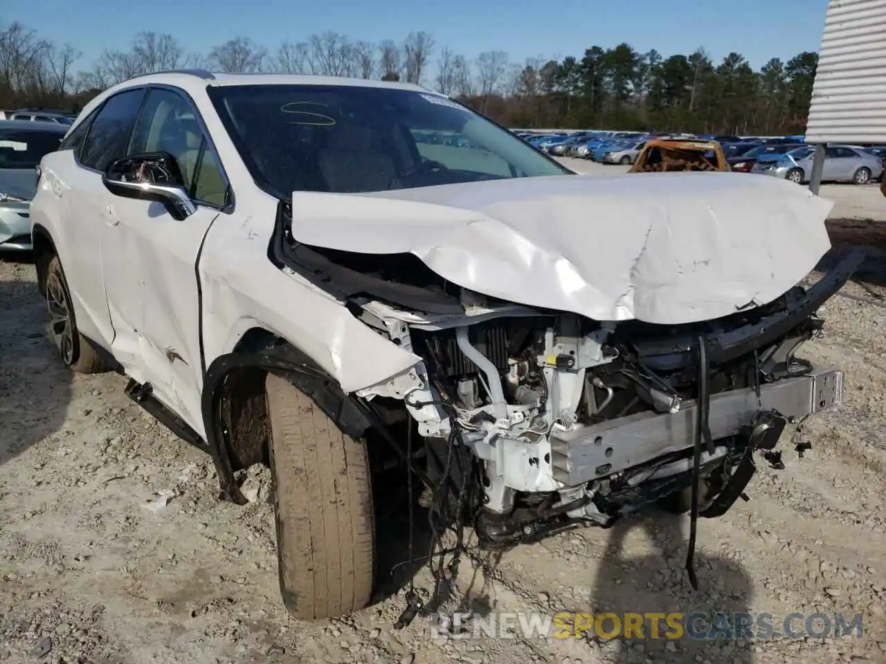 1 Photograph of a damaged car 2T2ZZMCA3KC121148 LEXUS RX350 2019