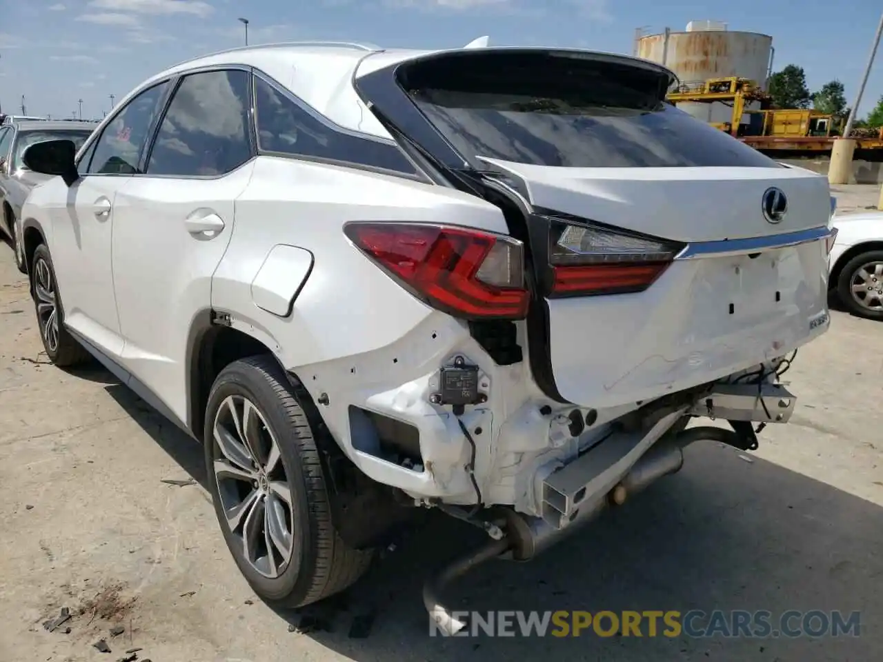 3 Photograph of a damaged car 2T2ZZMCA3KC121912 LEXUS RX350 2019