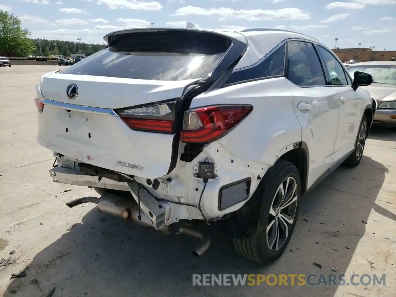 4 Photograph of a damaged car 2T2ZZMCA3KC121912 LEXUS RX350 2019