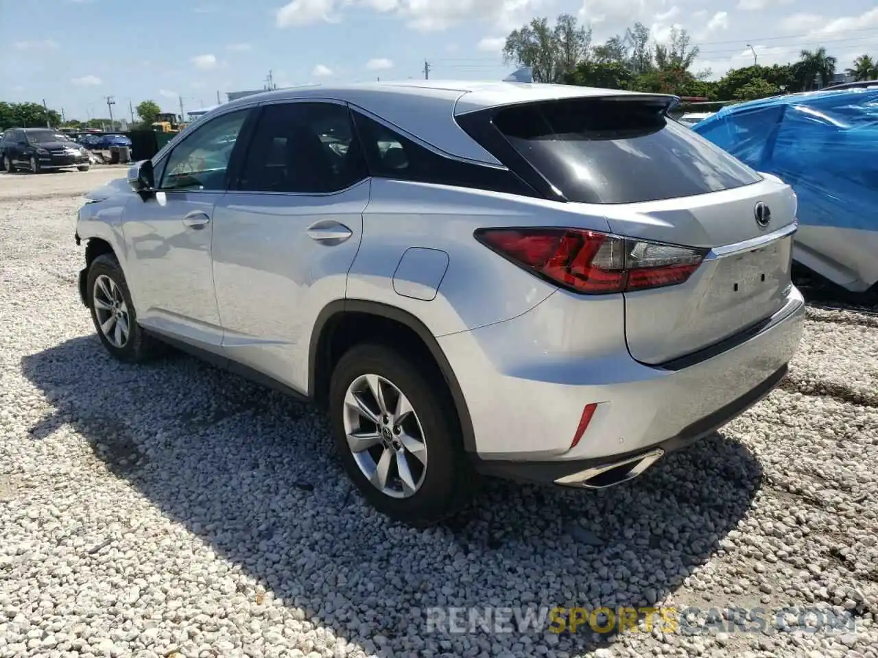 3 Photograph of a damaged car 2T2ZZMCA3KC123742 LEXUS RX350 2019