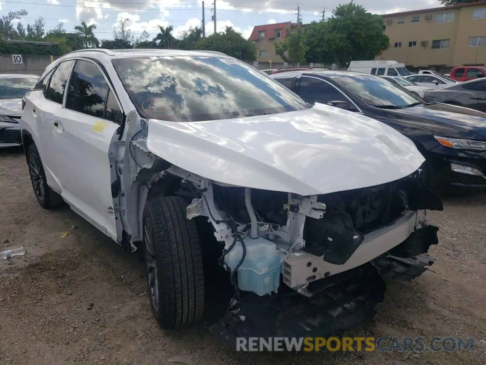 1 Photograph of a damaged car 2T2ZZMCA3KC131890 LEXUS RX350 2019