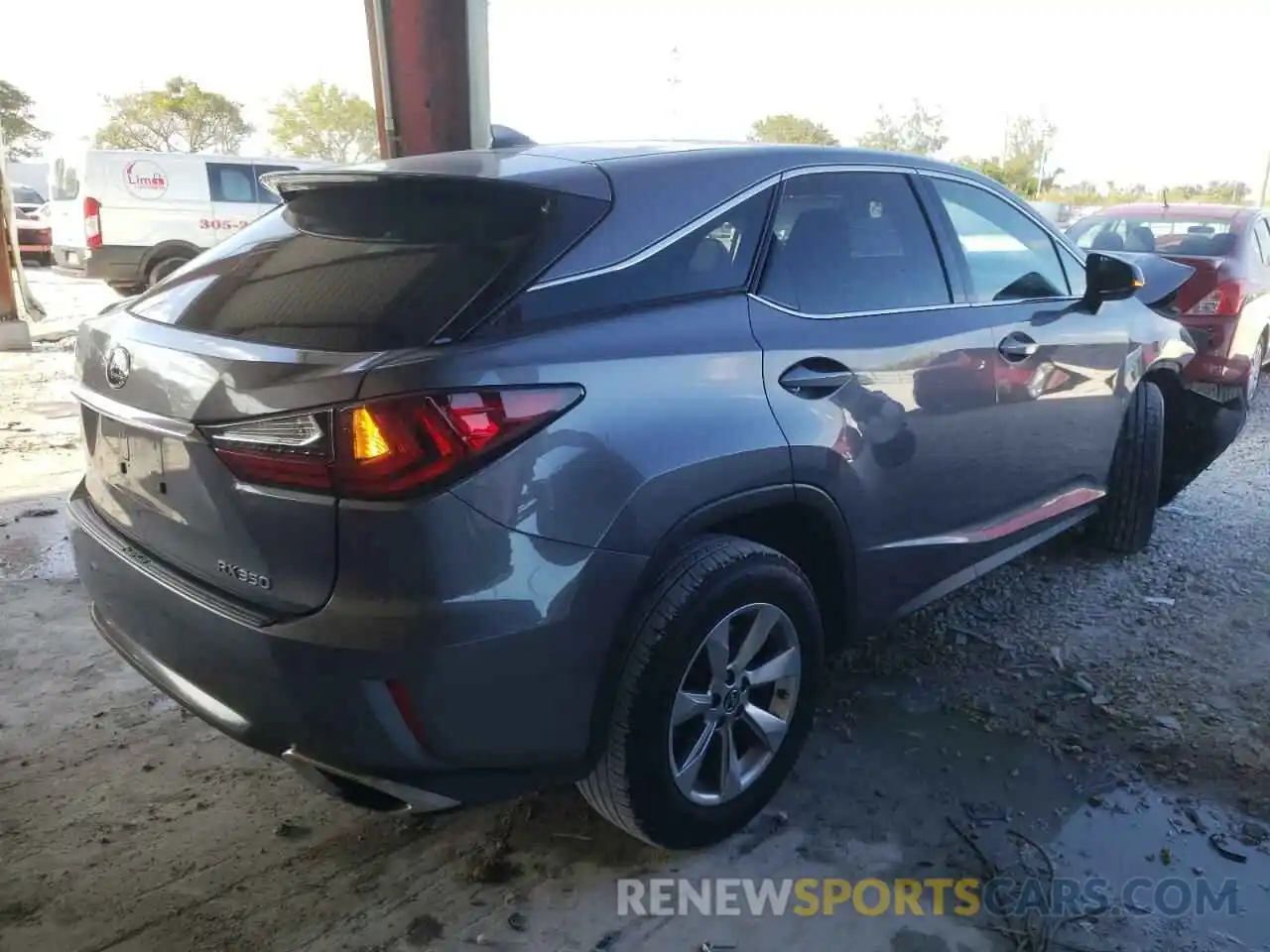 4 Photograph of a damaged car 2T2ZZMCA3KC133915 LEXUS RX350 2019