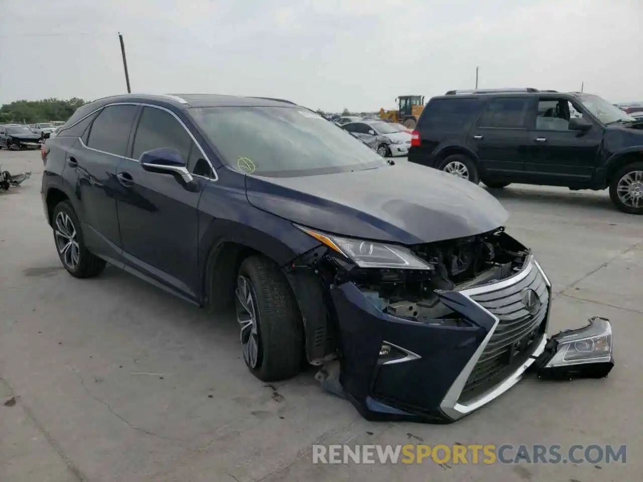 1 Photograph of a damaged car 2T2ZZMCA3KC134529 LEXUS RX350 2019