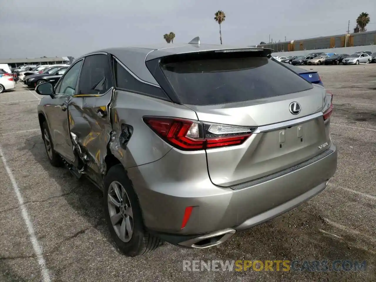 3 Photograph of a damaged car 2T2ZZMCA3KC135941 LEXUS RX350 2019