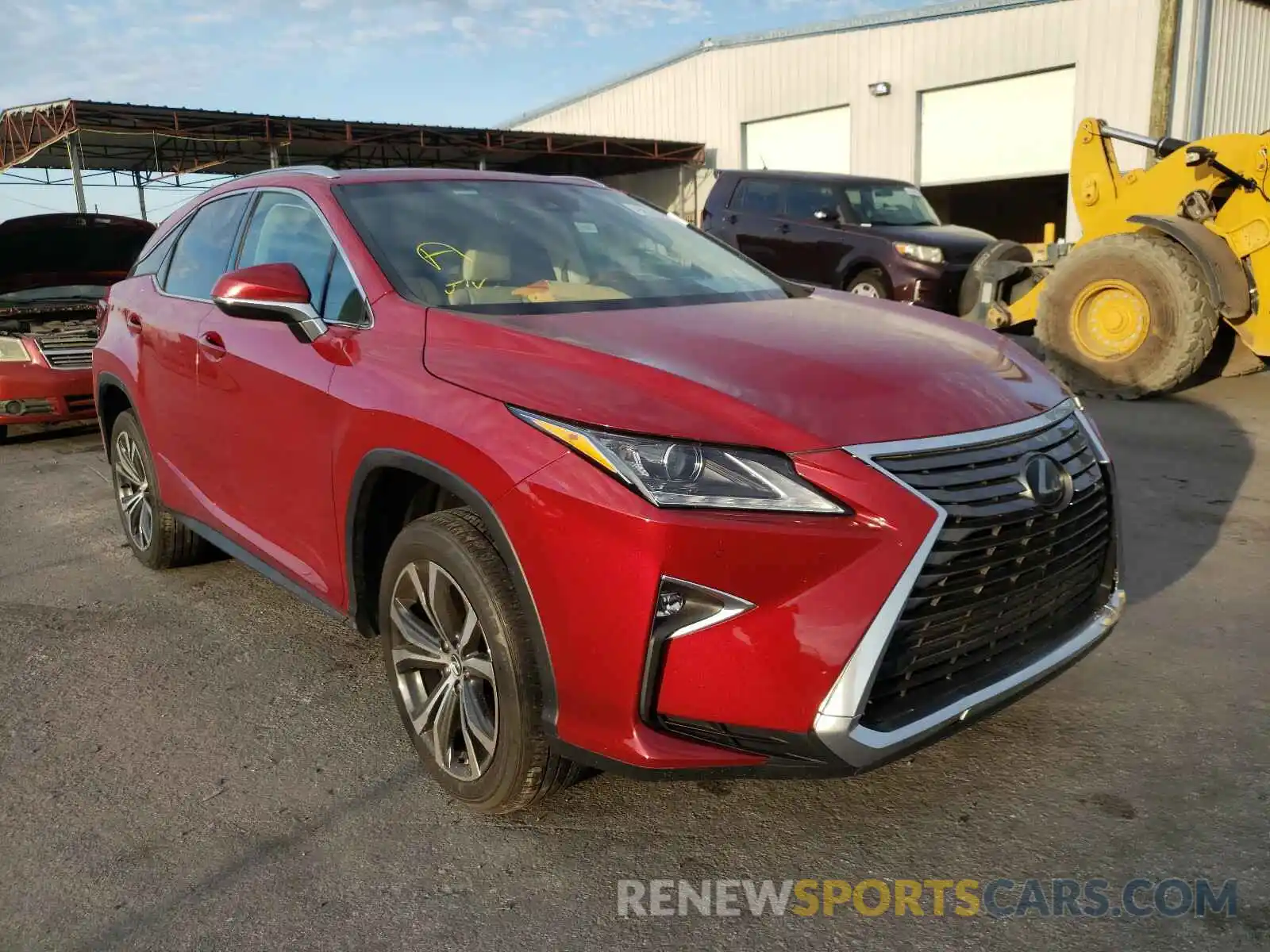 1 Photograph of a damaged car 2T2ZZMCA3KC136412 LEXUS RX350 2019