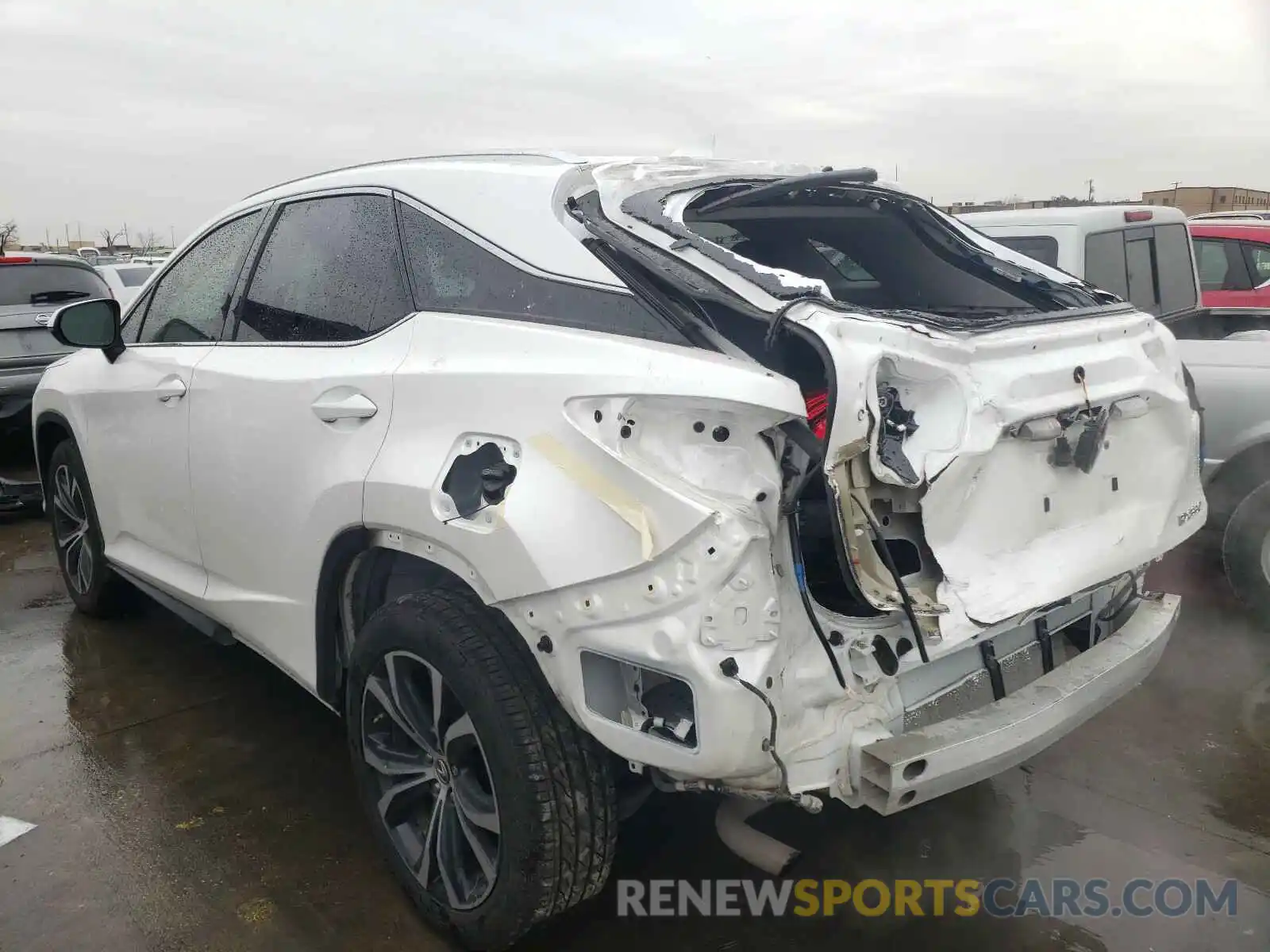 3 Photograph of a damaged car 2T2ZZMCA3KC138273 LEXUS RX350 2019