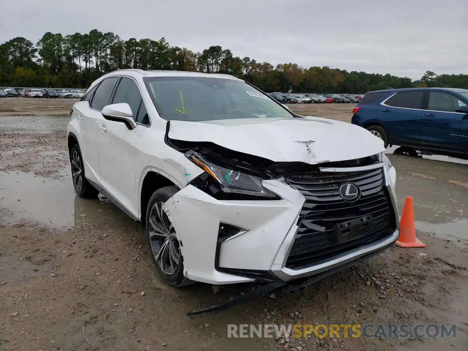 1 Photograph of a damaged car 2T2ZZMCA3KC139889 LEXUS RX350 2019