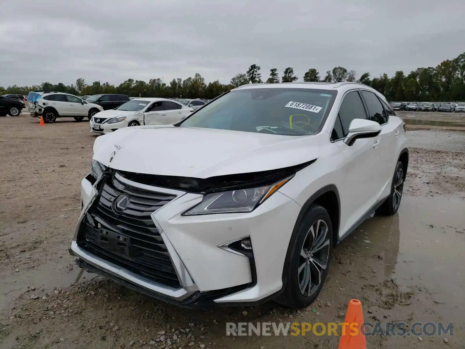 2 Photograph of a damaged car 2T2ZZMCA3KC139889 LEXUS RX350 2019