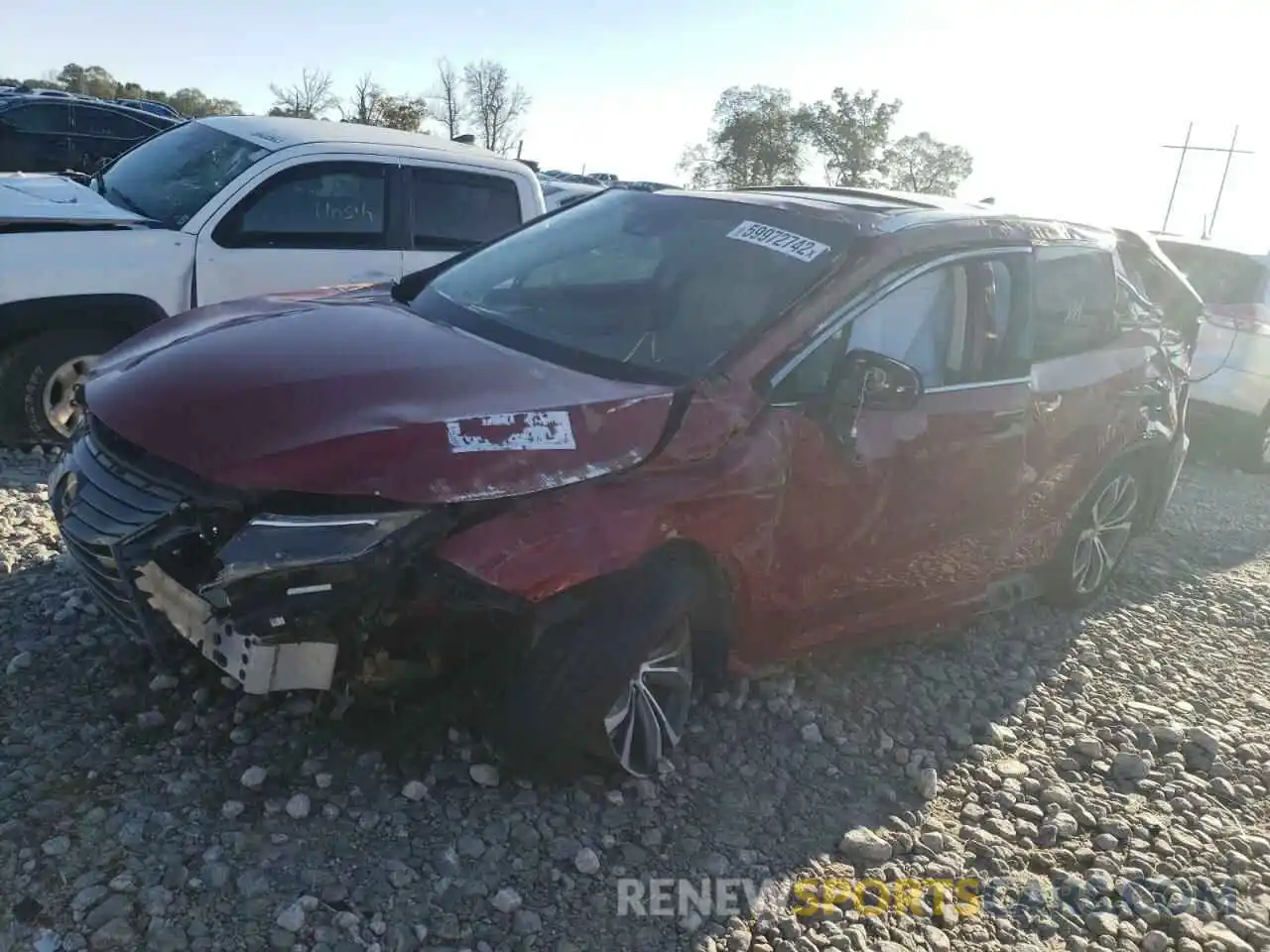 2 Photograph of a damaged car 2T2ZZMCA3KC144042 LEXUS RX350 2019