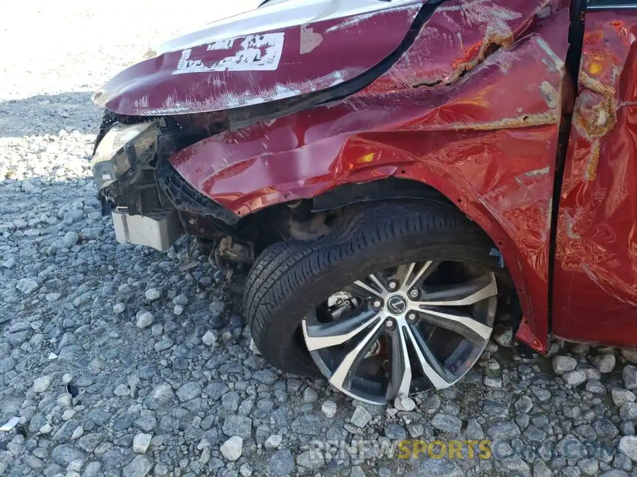 9 Photograph of a damaged car 2T2ZZMCA3KC144042 LEXUS RX350 2019