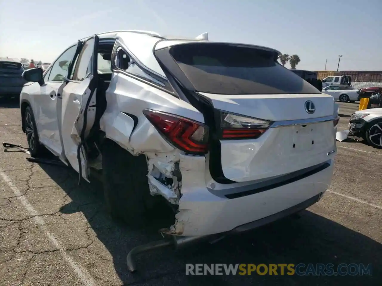 3 Photograph of a damaged car 2T2ZZMCA3KC147779 LEXUS RX350 2019