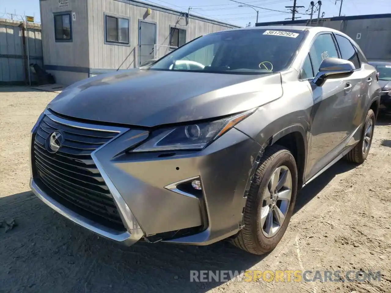 2 Photograph of a damaged car 2T2ZZMCA3KC149564 LEXUS RX350 2019