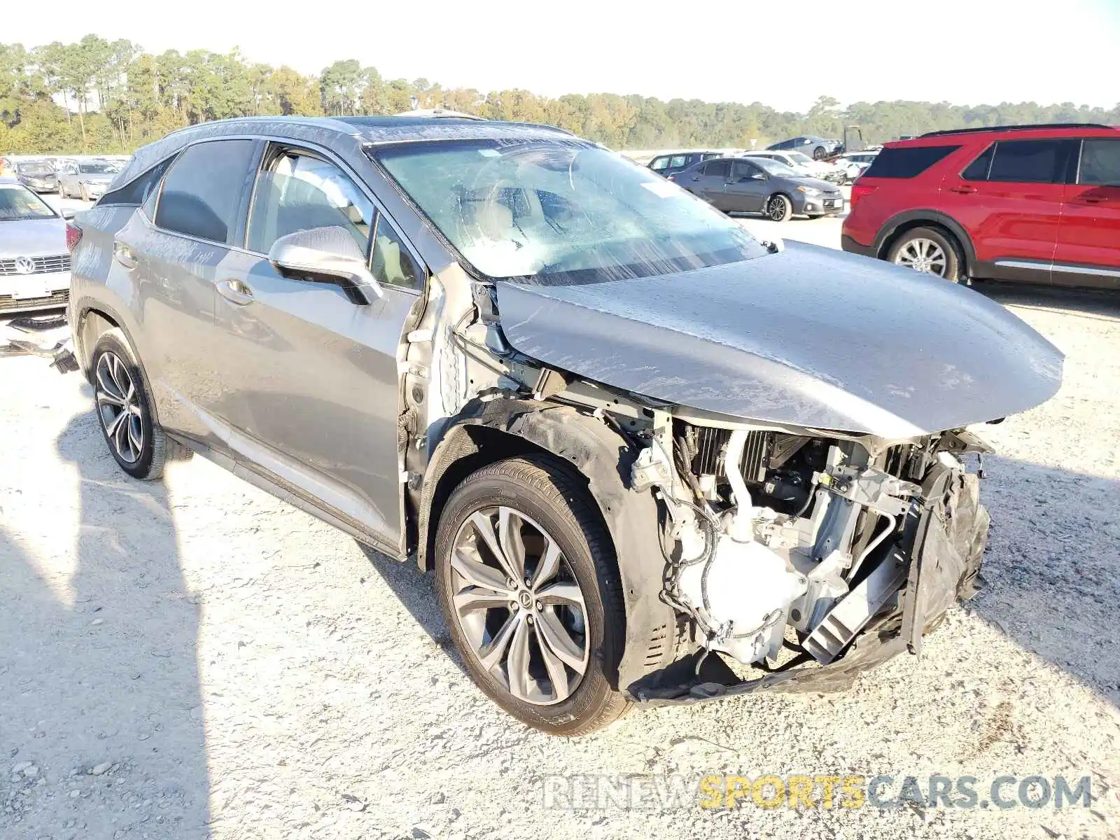 1 Photograph of a damaged car 2T2ZZMCA3KC149855 LEXUS RX350 2019