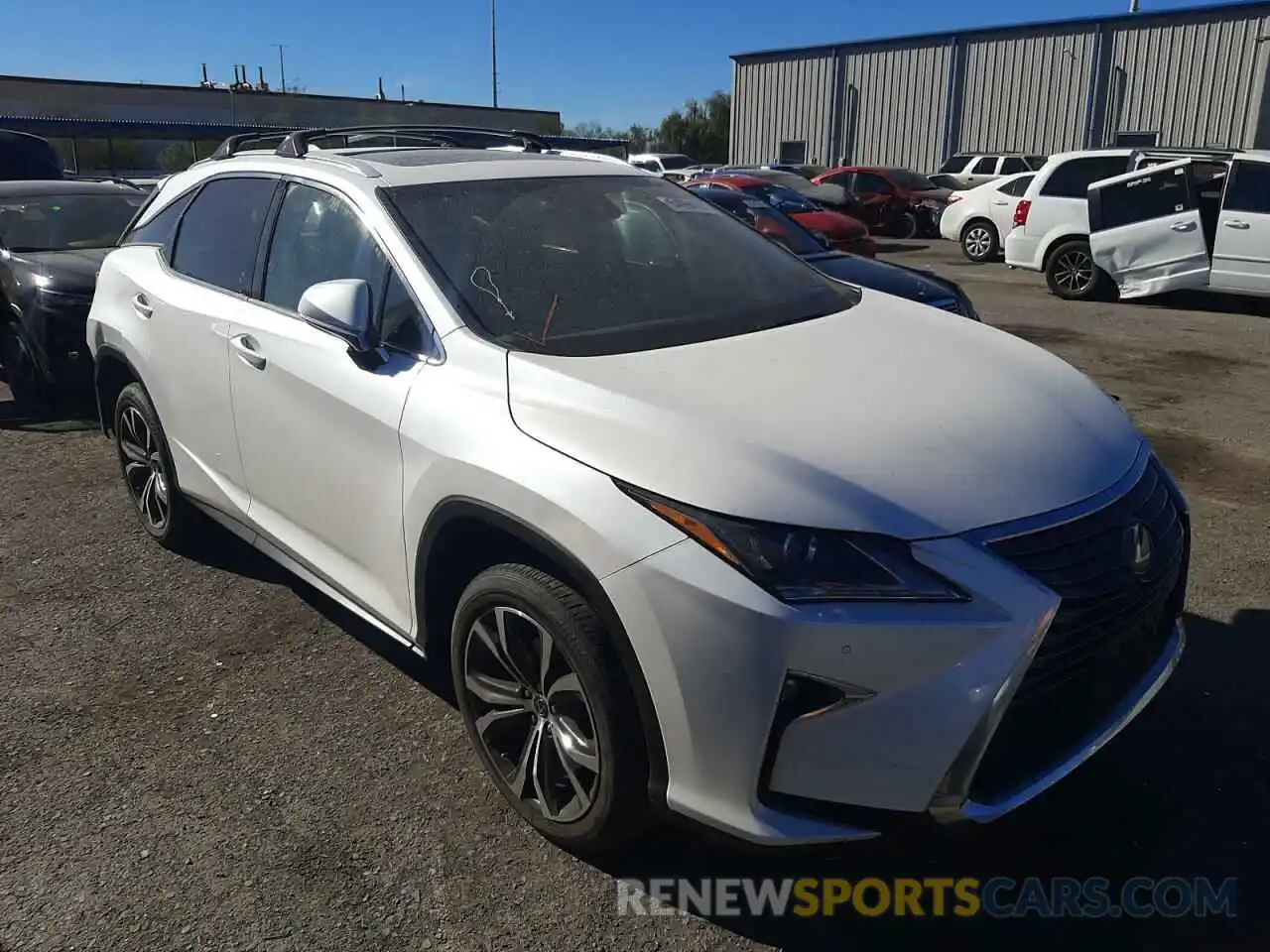 1 Photograph of a damaged car 2T2ZZMCA4KC118064 LEXUS RX350 2019