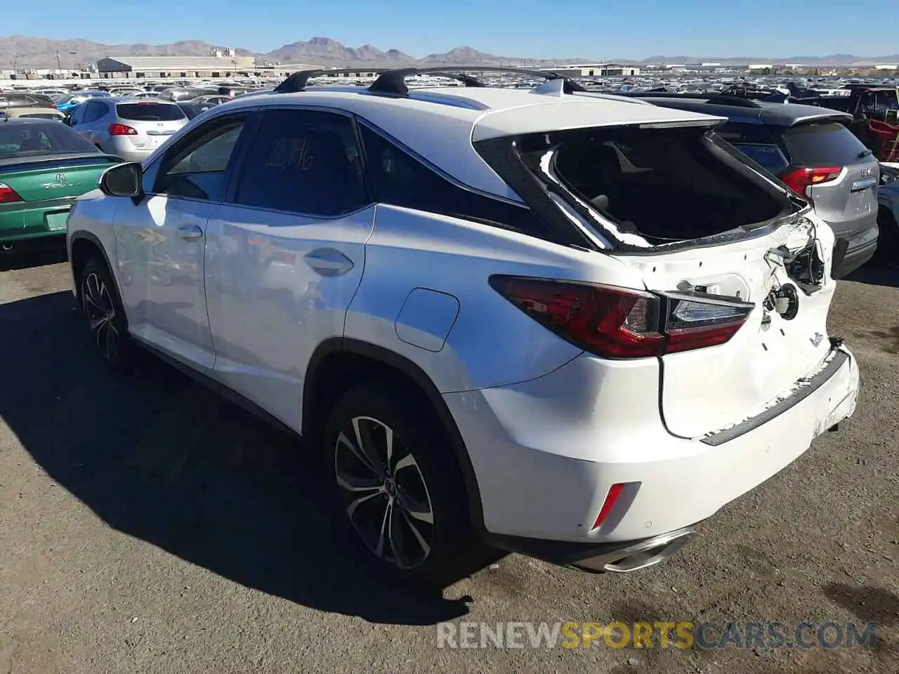 3 Photograph of a damaged car 2T2ZZMCA4KC118064 LEXUS RX350 2019