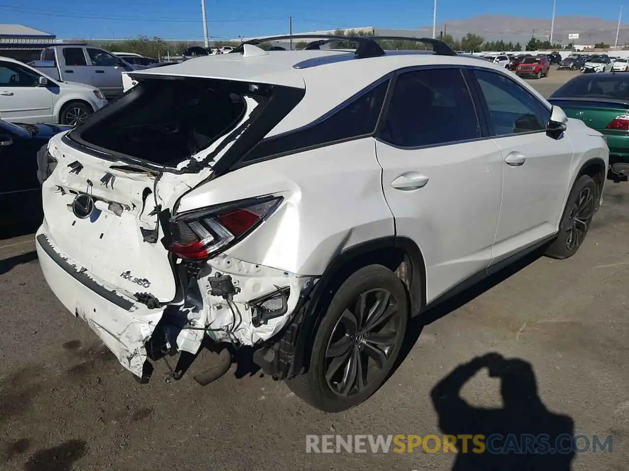 4 Photograph of a damaged car 2T2ZZMCA4KC118064 LEXUS RX350 2019