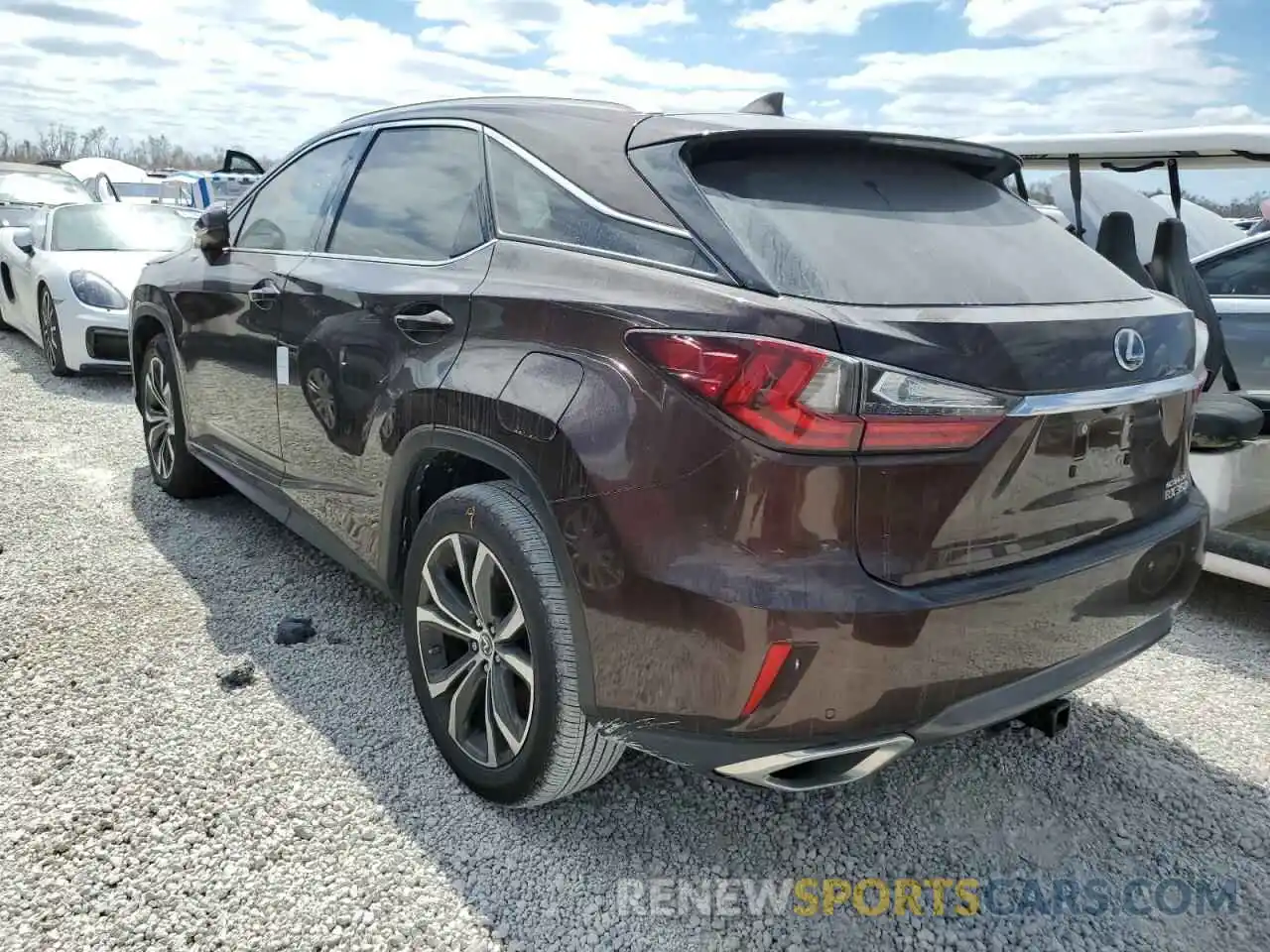 3 Photograph of a damaged car 2T2ZZMCA4KC118761 LEXUS RX350 2019