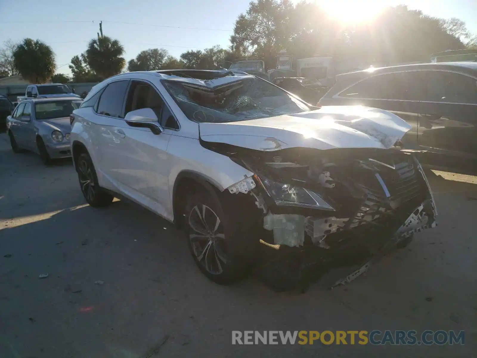 1 Photograph of a damaged car 2T2ZZMCA4KC121384 LEXUS RX350 2019