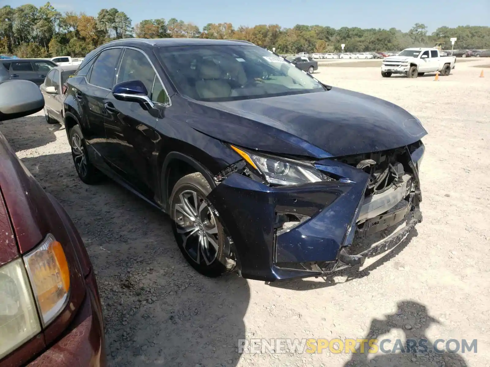 1 Photograph of a damaged car 2T2ZZMCA4KC129517 LEXUS RX350 2019