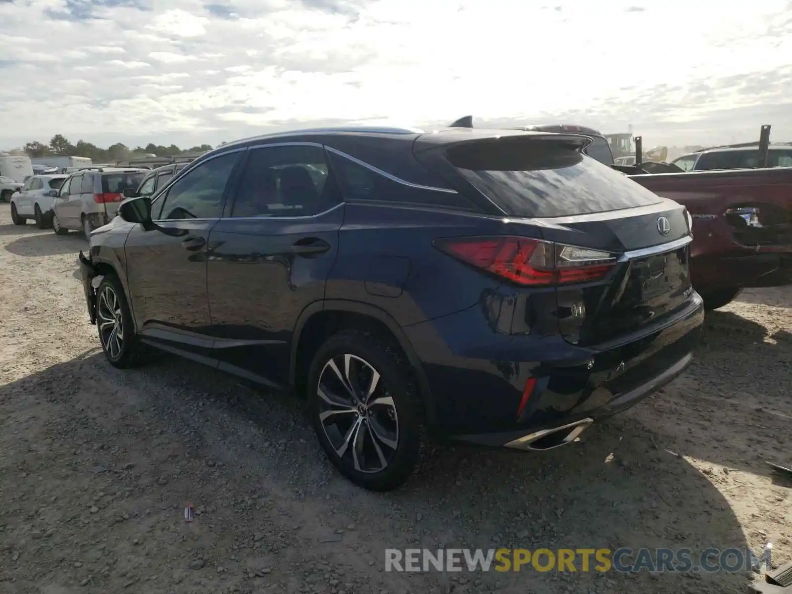 3 Photograph of a damaged car 2T2ZZMCA4KC129517 LEXUS RX350 2019