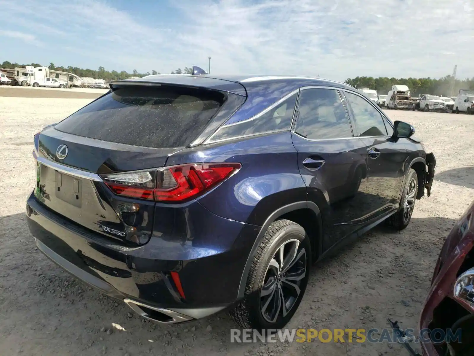 4 Photograph of a damaged car 2T2ZZMCA4KC129517 LEXUS RX350 2019