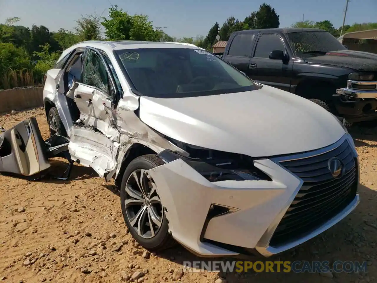 1 Photograph of a damaged car 2T2ZZMCA4KC132918 LEXUS RX350 2019