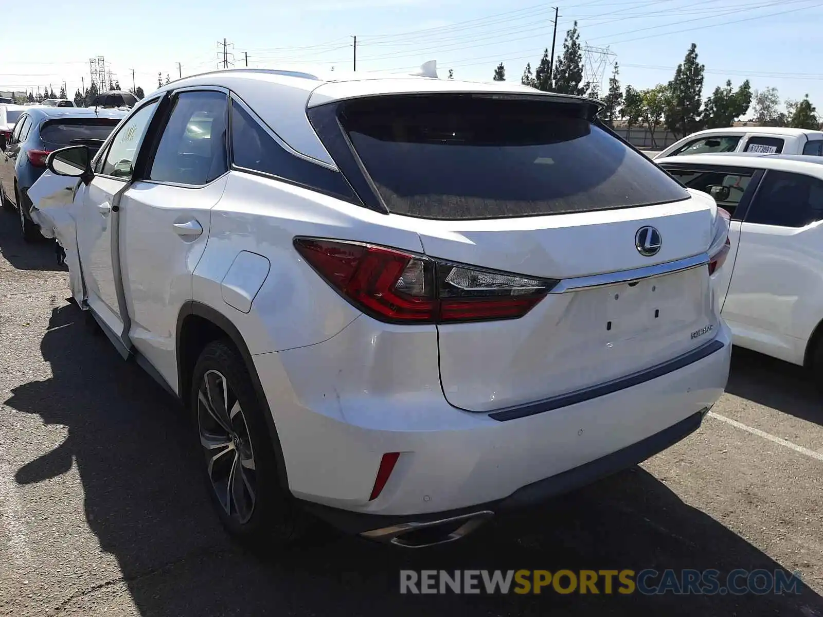 3 Photograph of a damaged car 2T2ZZMCA4KC135169 LEXUS RX350 2019