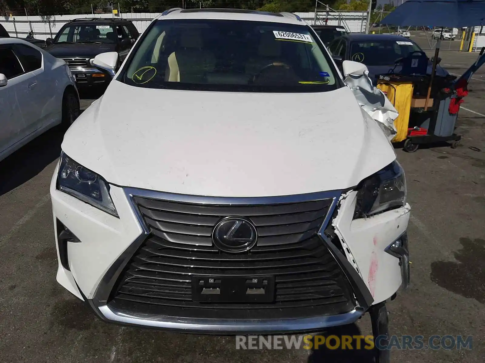 9 Photograph of a damaged car 2T2ZZMCA4KC135169 LEXUS RX350 2019