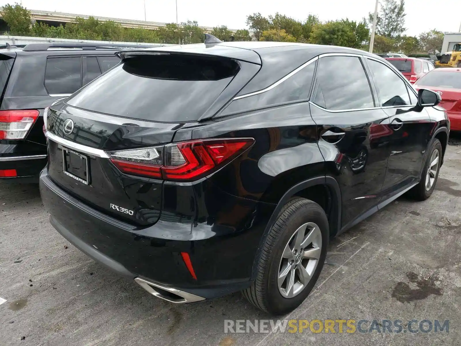 4 Photograph of a damaged car 2T2ZZMCA4KC136211 LEXUS RX350 2019