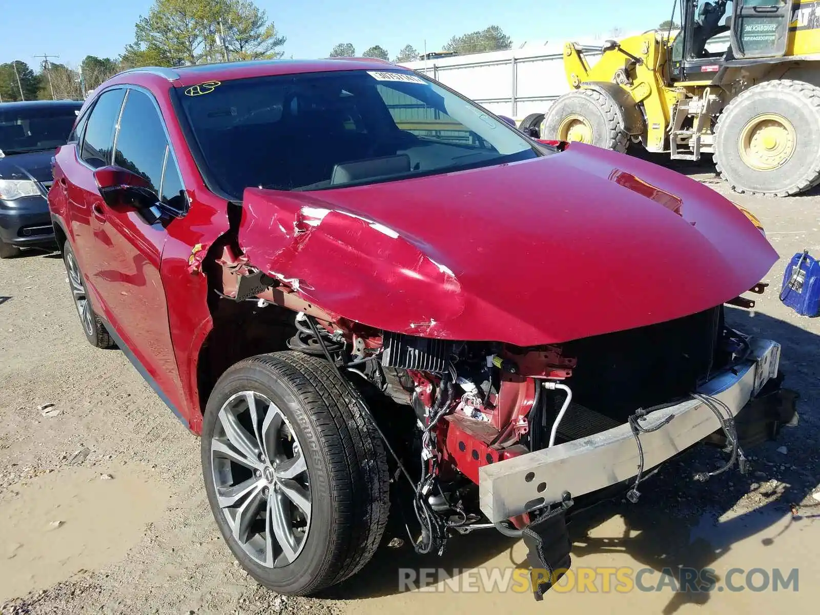 1 Фотография поврежденного автомобиля 2T2ZZMCA4KC138850 LEXUS RX350 2019