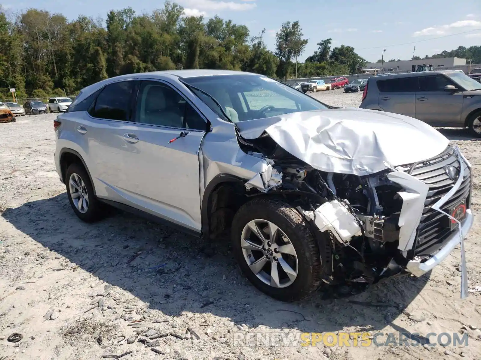 1 Photograph of a damaged car 2T2ZZMCA4KC139187 LEXUS RX350 2019