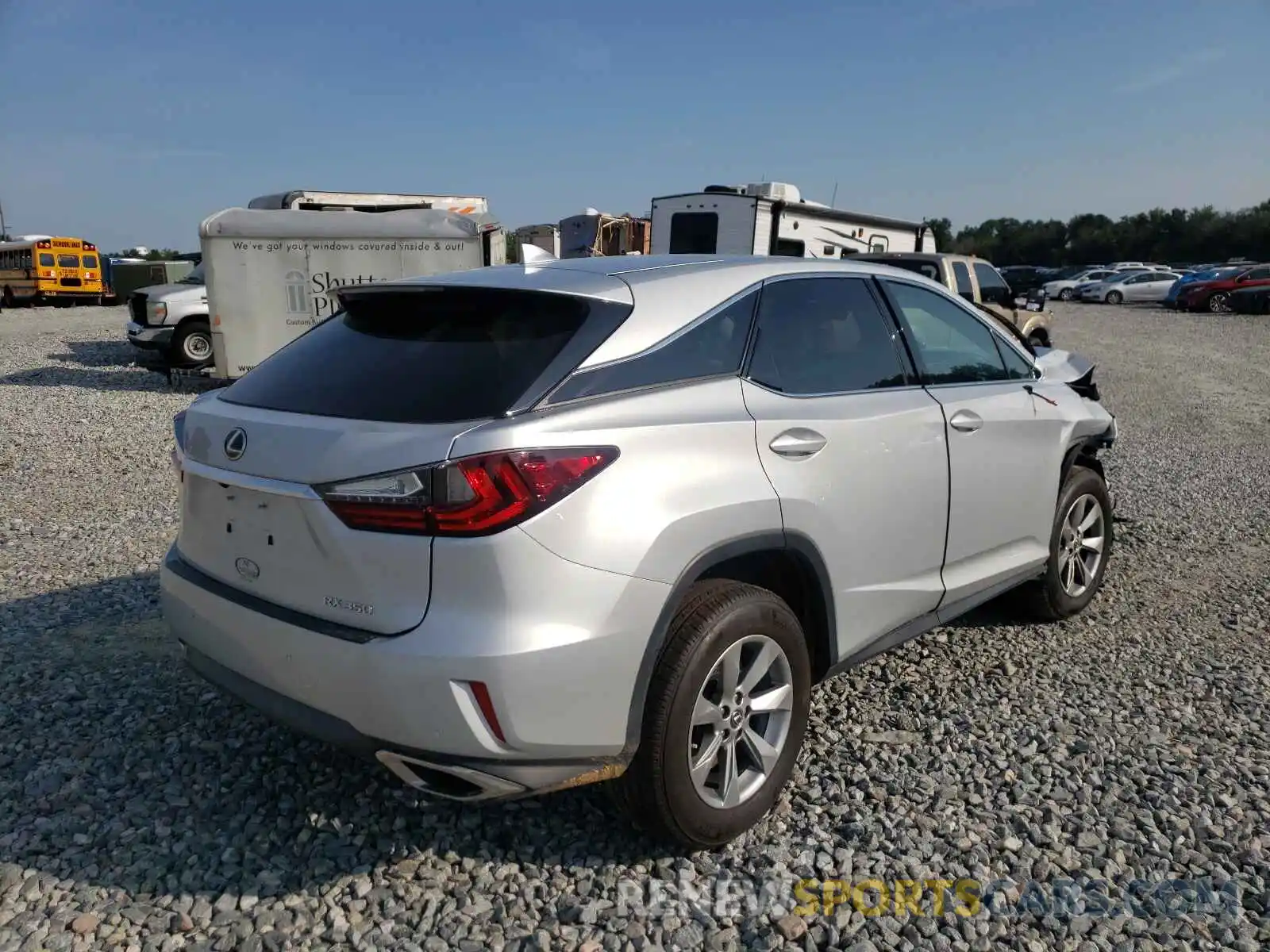 4 Photograph of a damaged car 2T2ZZMCA4KC139187 LEXUS RX350 2019