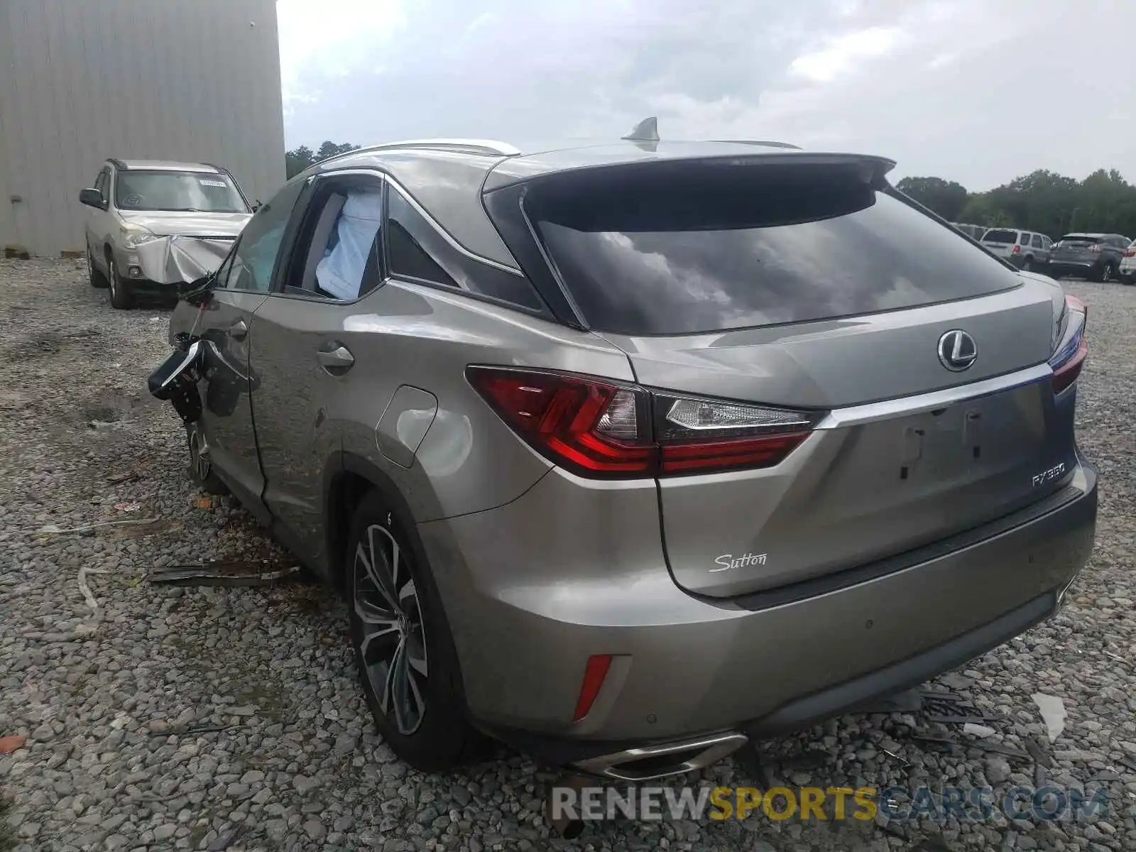 3 Photograph of a damaged car 2T2ZZMCA4KC140985 LEXUS RX350 2019