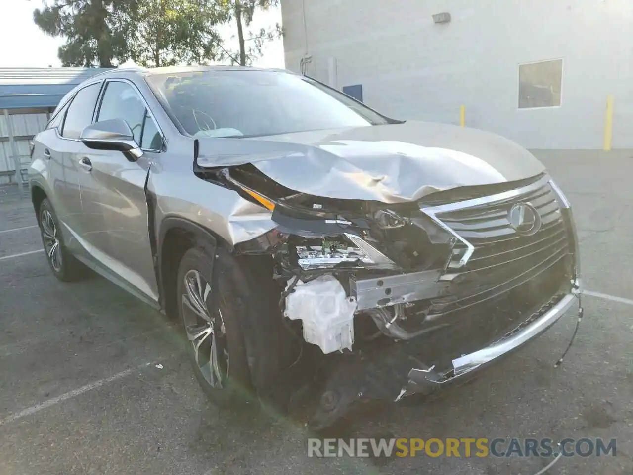 1 Photograph of a damaged car 2T2ZZMCA4KC141621 LEXUS RX350 2019