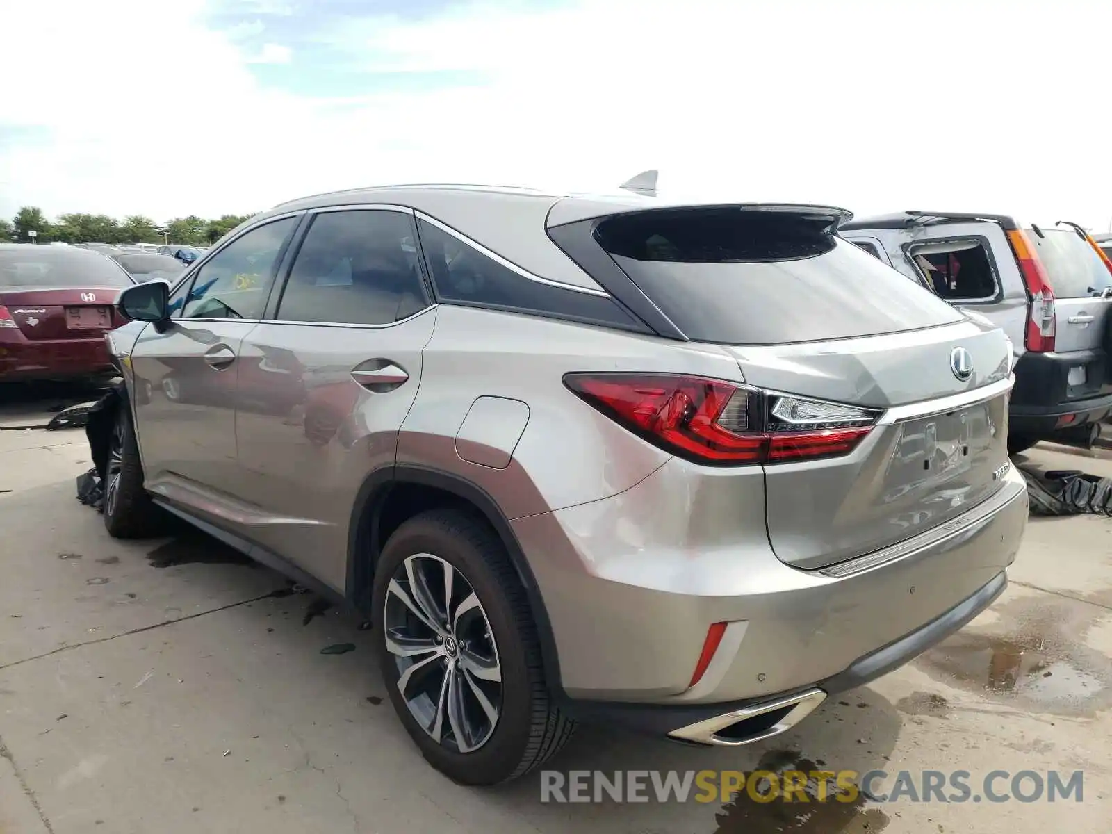 3 Photograph of a damaged car 2T2ZZMCA4KC144583 LEXUS RX350 2019