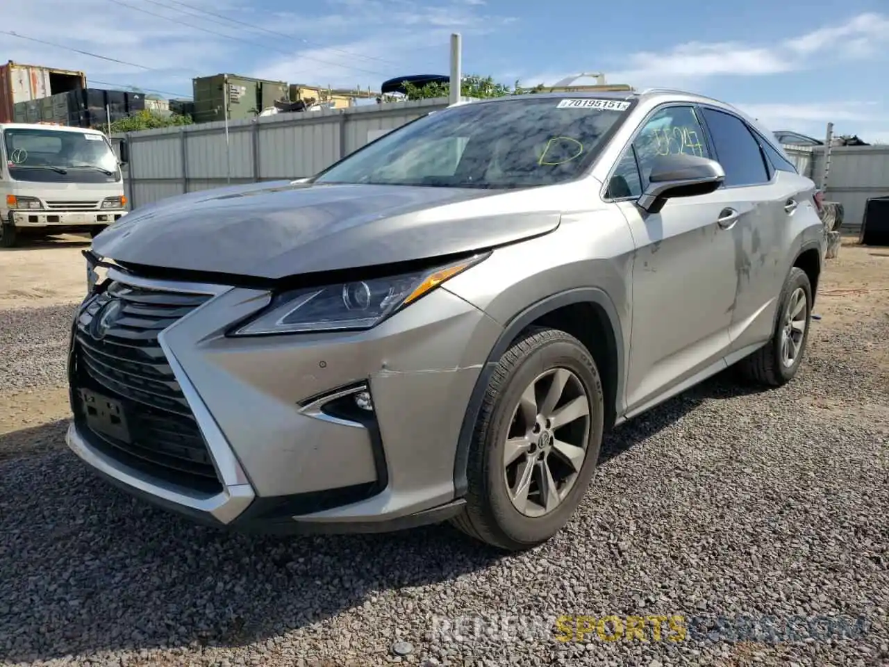 2 Photograph of a damaged car 2T2ZZMCA4KC145748 LEXUS RX350 2019