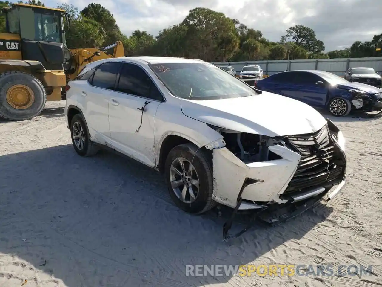 1 Photograph of a damaged car 2T2ZZMCA4KC150903 LEXUS RX350 2019