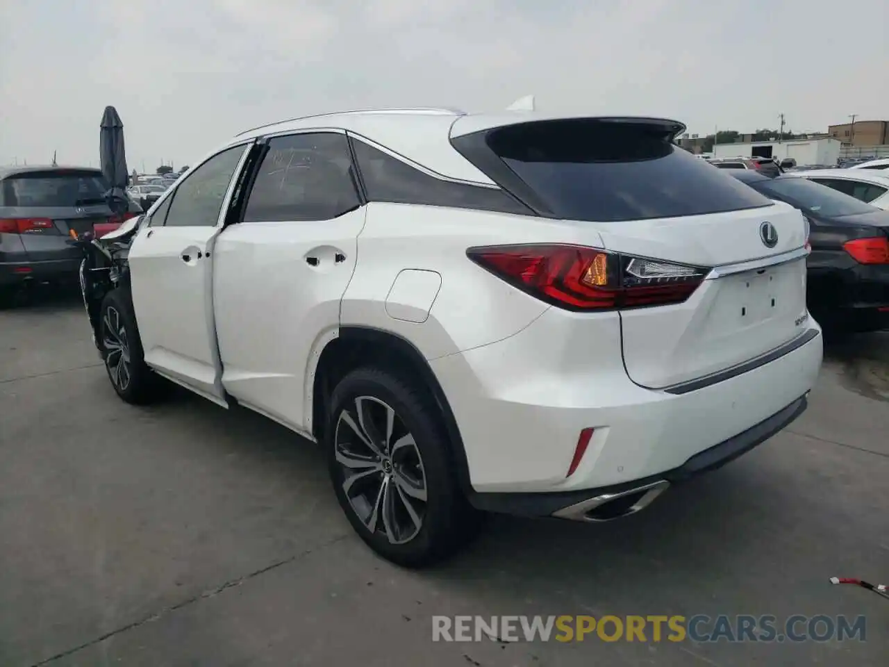 3 Фотография поврежденного автомобиля 2T2ZZMCA5KC126416 LEXUS RX350 2019