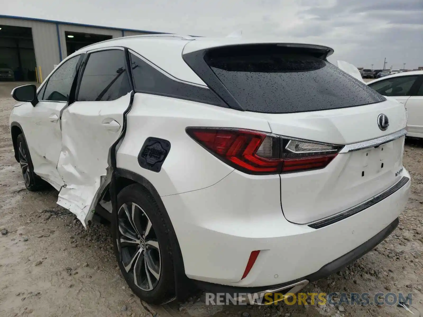 3 Photograph of a damaged car 2T2ZZMCA5KC128408 LEXUS RX350 2019