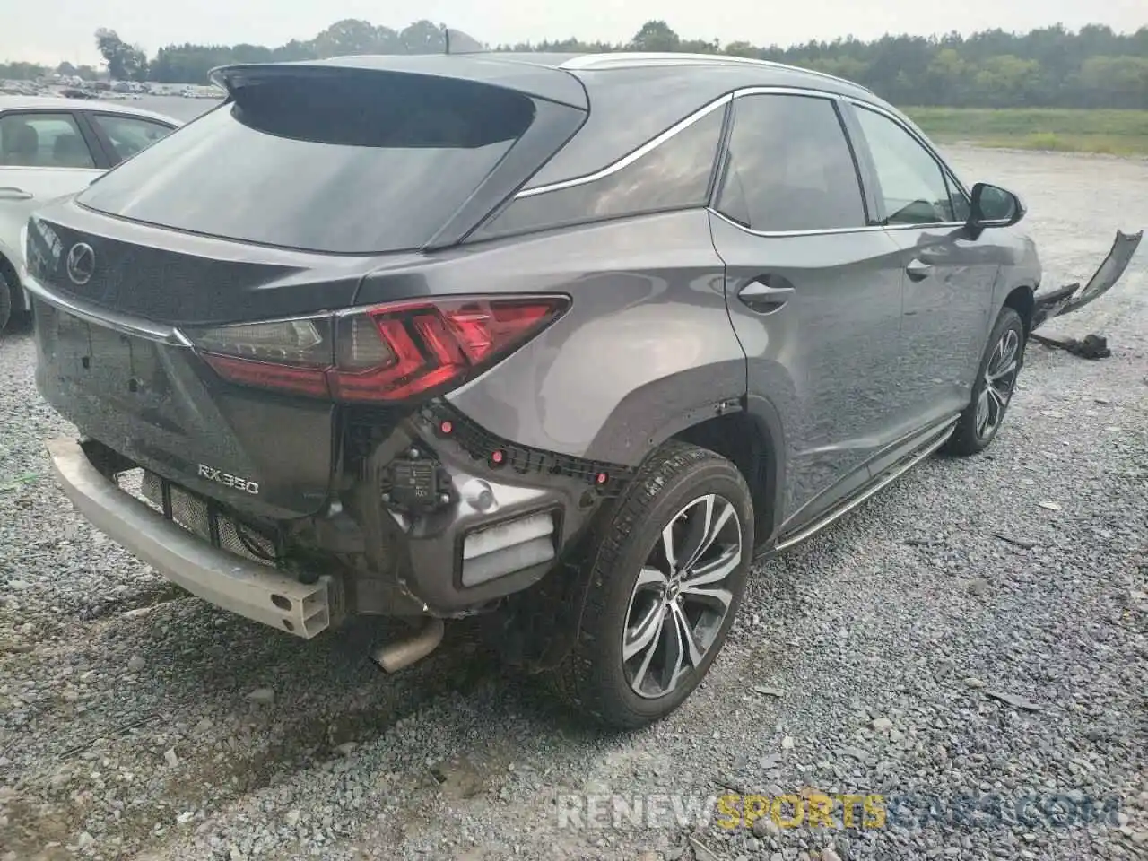 4 Photograph of a damaged car 2T2ZZMCA5KC132281 LEXUS RX350 2019