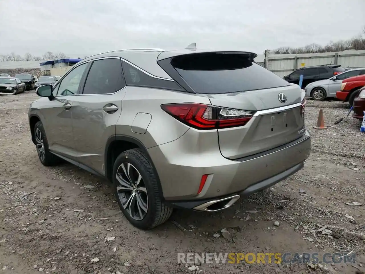 3 Фотография поврежденного автомобиля 2T2ZZMCA5KC134211 LEXUS RX350 2019