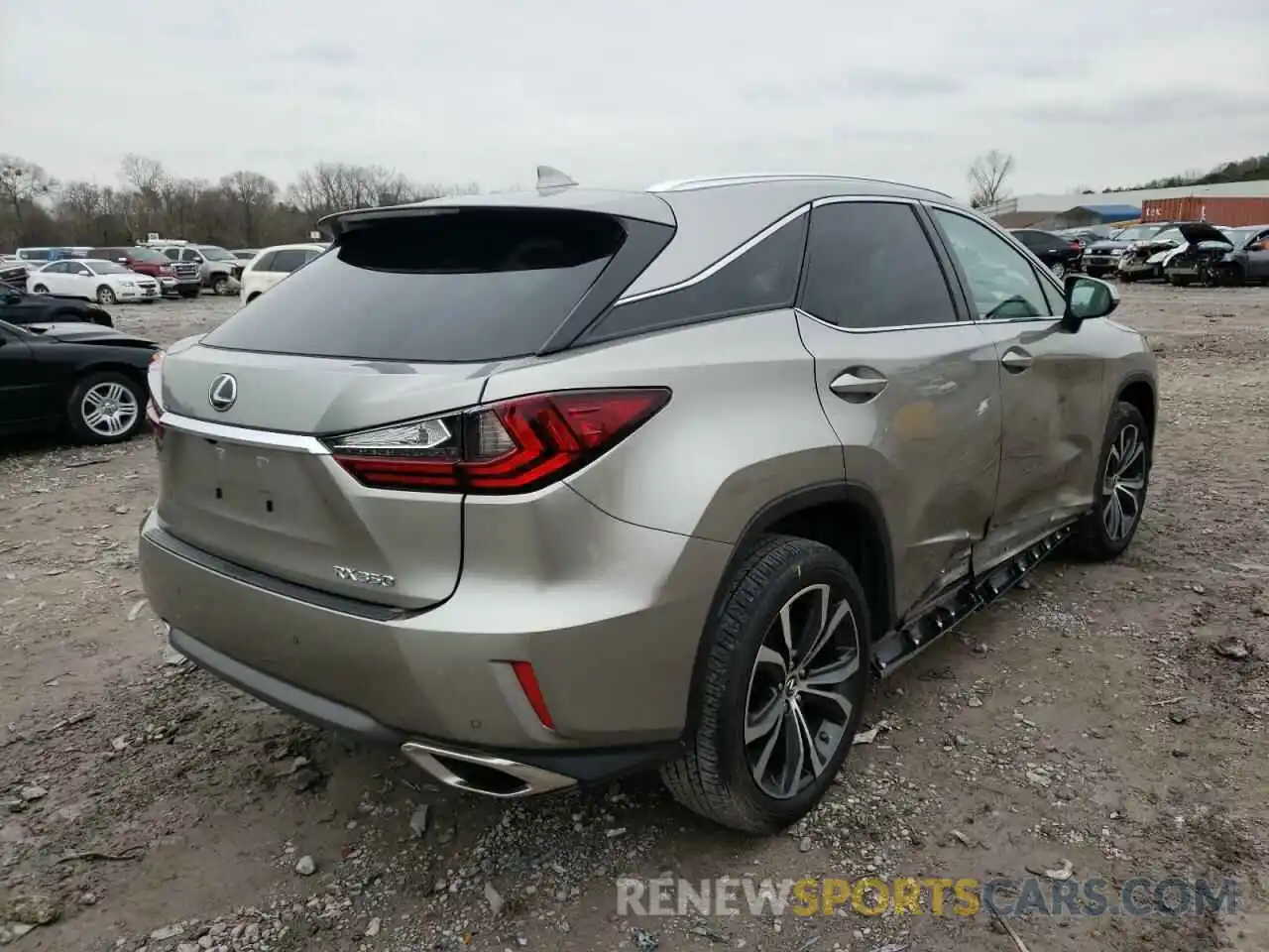 4 Photograph of a damaged car 2T2ZZMCA5KC134211 LEXUS RX350 2019